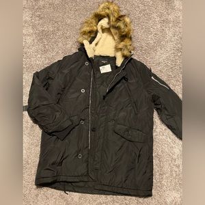 Black XL Men’s Puff Jacket